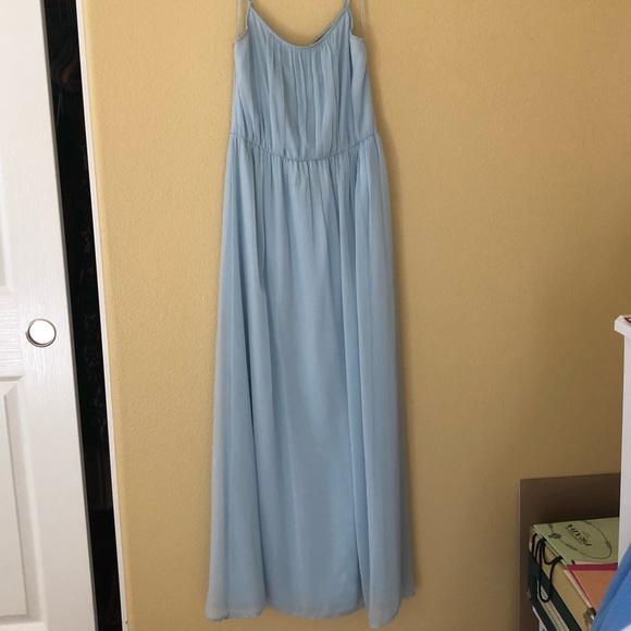 zara baby blue dress